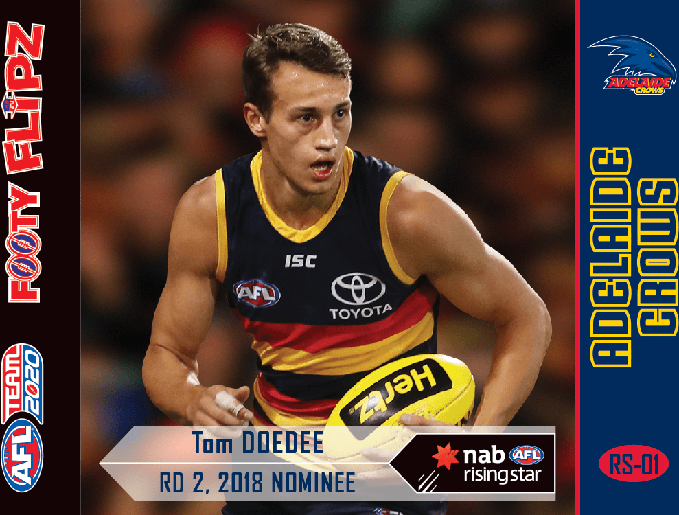 Tom Doedee, Footy Flipz Rising Star, 2020 Teamcoach AFL