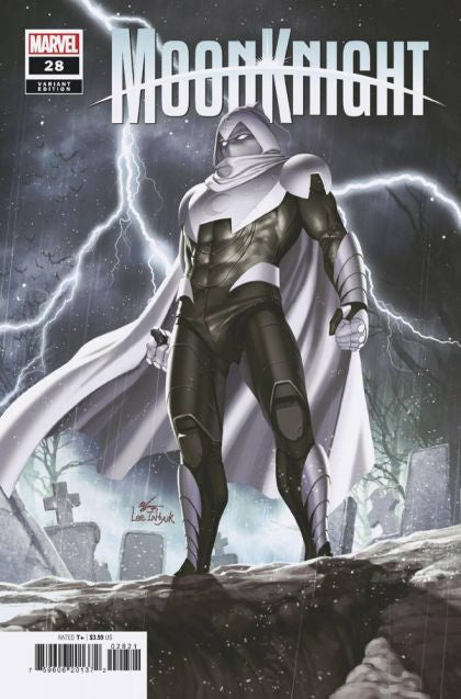 Moon Knight, Vol. 9 #28 InHyuk Lee Last Days of Moon Knight Variant Comic