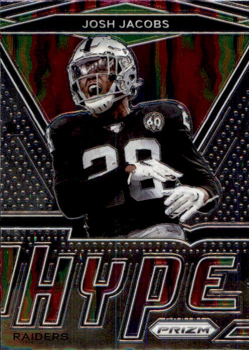 Josh Jacobs, Hype, 2020 Panini Prizm Football NFL
