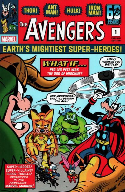 The Amazing Spider-man #41 Disney100 Avengers What If.. Variant Comic