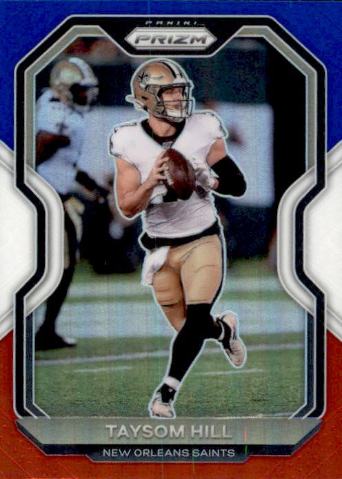 Taysom Hill, Red White Blue Prizm, 2020 Panini Prizm Football NFL