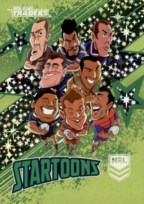 Header 1, Green Startoons, 2020 TLA Traders NRL