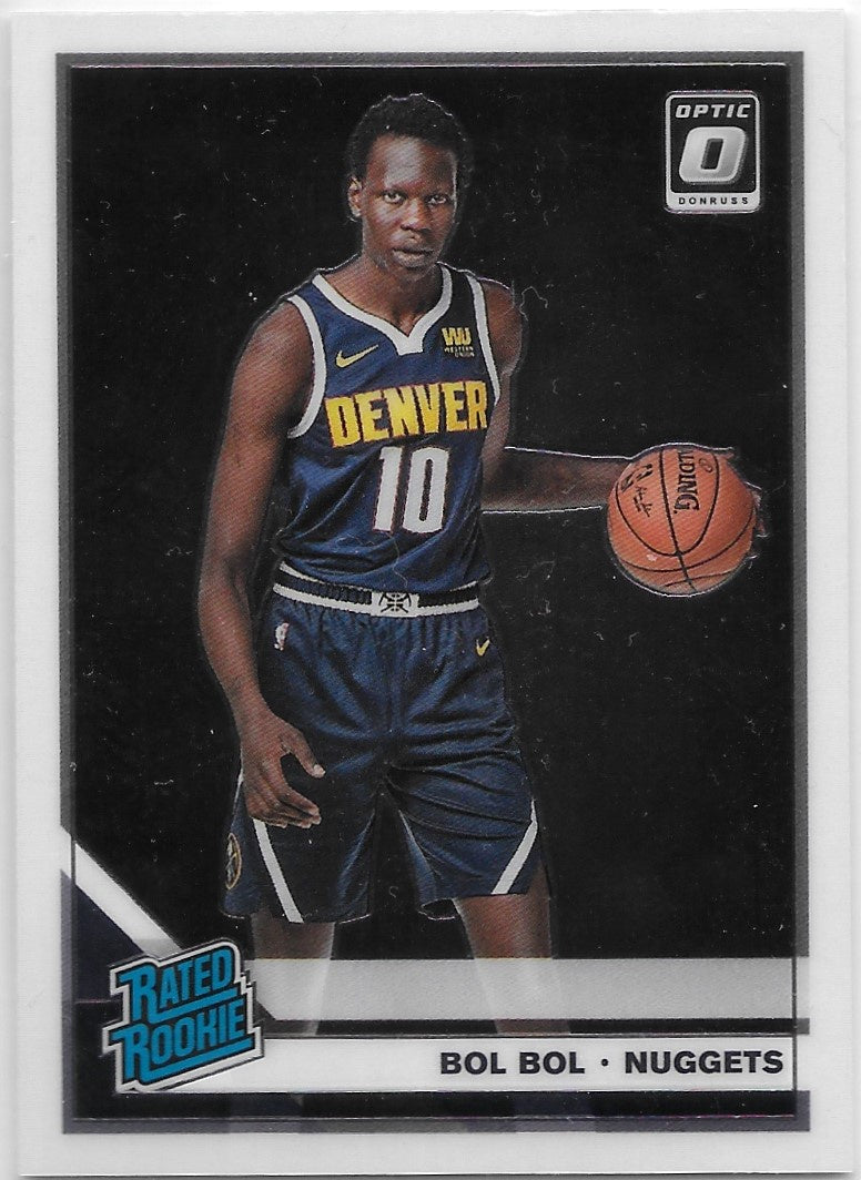 Bol Bol, RC, Rated Rookie, 2019-20 Panini Optic Basketball