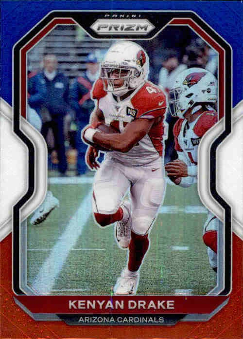 Kenyan Drake, Red White Blue Prizm, 2020 Panini Prizm Football NFL