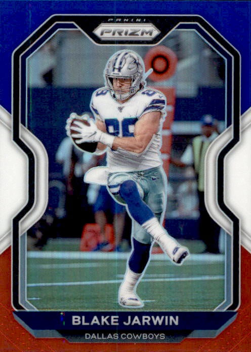 Blake Jarwin, Red White Blue Prizm, 2020 Panini Prizm Football NFL