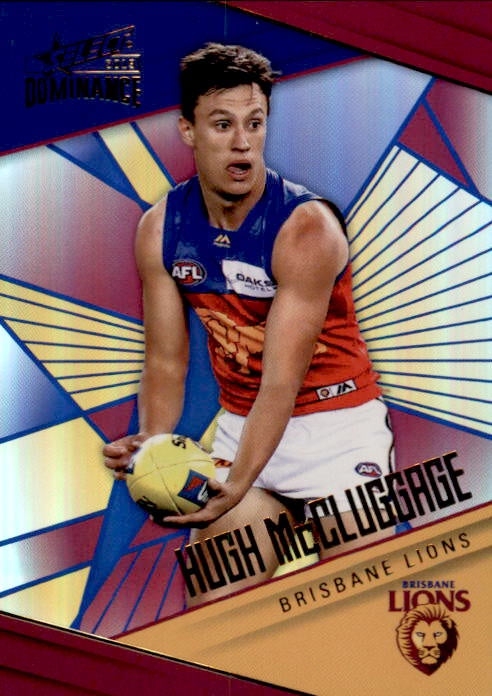 Hugh McCluggage, Holofoil Parallel, 2019 Select AFL Dominance