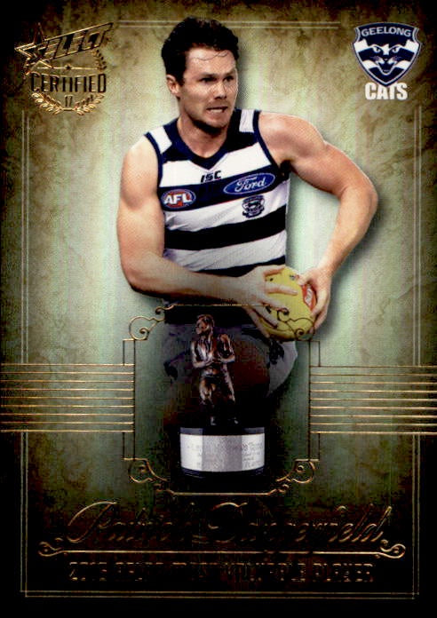 Patrick Dangerfield, MVP Award, 2017 Select AFL Certified