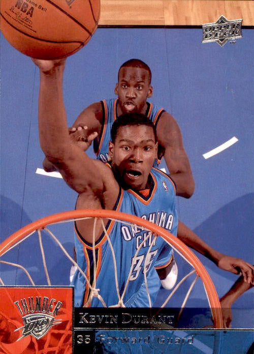 Kevin Durant, 2009-10 Upper Deck Basketball NBA