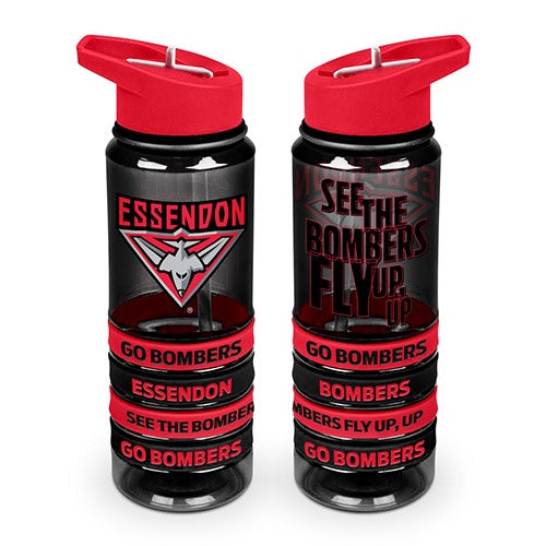 ESSENDON BOMBERS TRITAN BOTTLE & BANDS