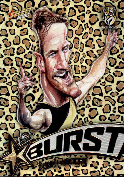 Kane Lambert, Leopard Starburst, 2020 Select AFL Footy Stars