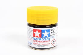 TAMIYA ACRYLIC MINI X-24 CLEAR YELLOW 10ml