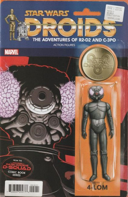Star Wars: Dark Droids - D-Squad #2, 4-LOM Action Figure Variant Comic