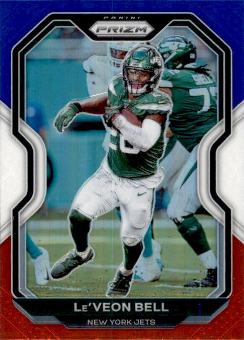 Le'Veon Bell, Red White Blue Prizm, 2020 Panini Prizm Football NFL