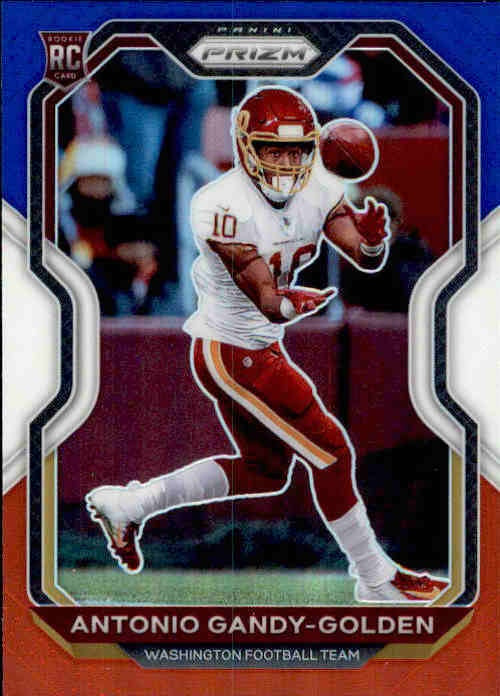 Antonio Gandy-Golden, RC, Red White Blue Prizm, 2020 Panini Prizm Football NFL