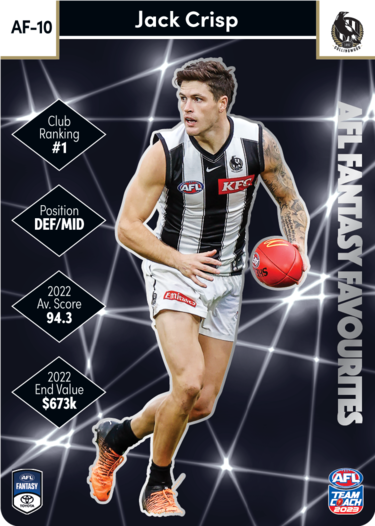 Jack Crisp, AFL Fantasy Favourites, 2023 Teamcoach AFL