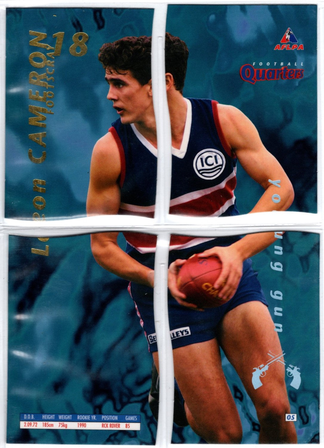 Leon Cameron, Young Gun, 1995 AFLPA Football Quarters