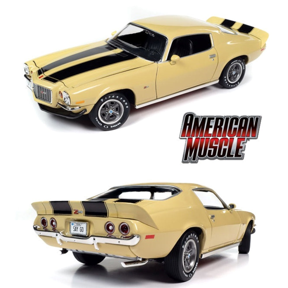1972 Chevy Camaro RS/Z28, American Muscle, 1:18 Scale Diecast Car