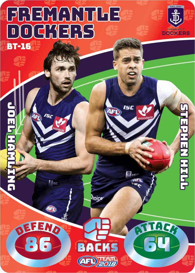 Hamling & Hill, Battle Teams, 2018 Teamcoach AFL
