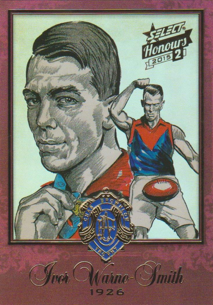 Ivor Warne-Smith, Brownlow Sketch, 2014 Select AFL Honours 1