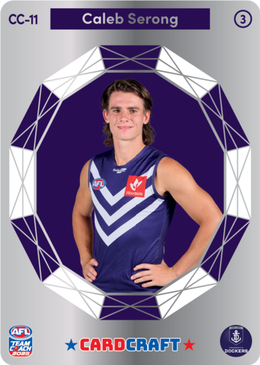 Caleb Serong, Card Craft #3, 2023 Teamcoach AFL