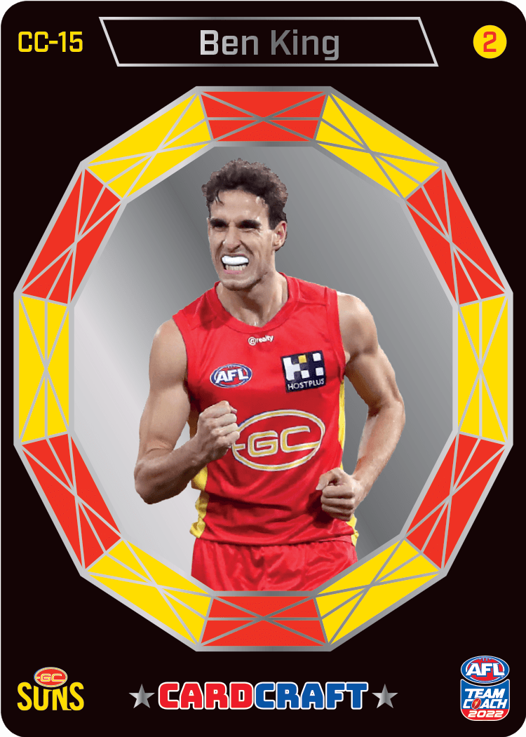 Ben King, Card Craft #2, 2022 Teamcoach AFL