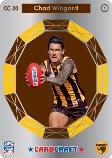 Chad Wingard, Card Craft #1, 2023 Teamcoach AFL