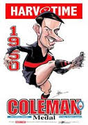 John Coleman, 1950 Coleman Medal, Harv Time Poster