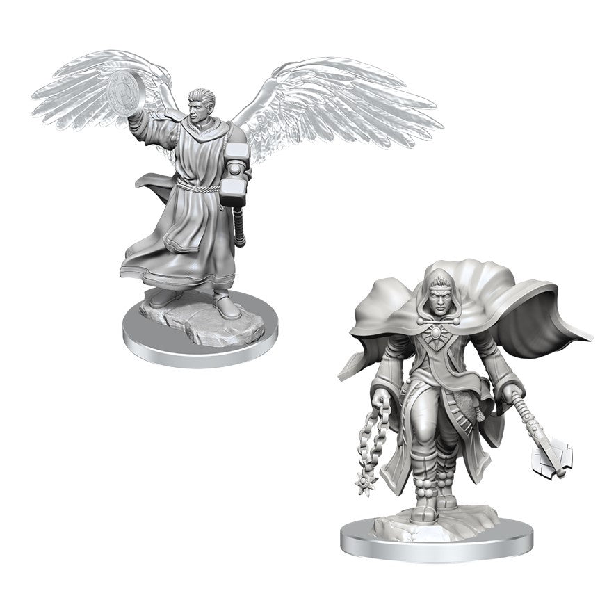 D&D Dungeons & Dragons Nolzurs Marvelous Unpainted Miniatures Aasimar Cleric Male