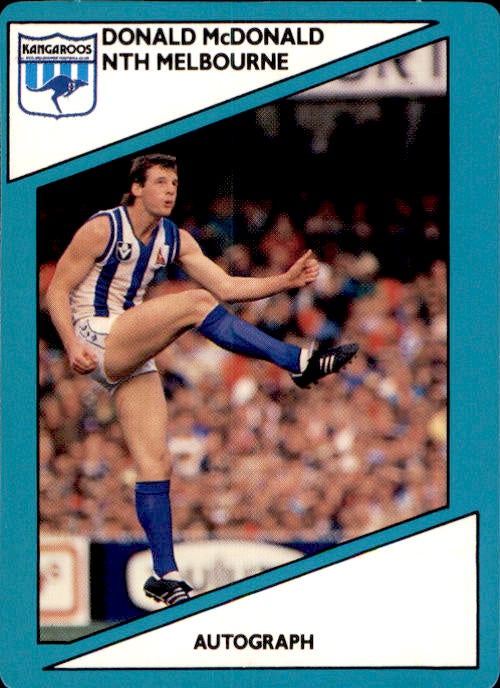 Donald McDonald, 1988 Scanlens VFL