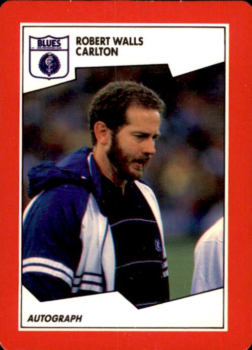 Robert Walls, 1989 Scanlens VFL