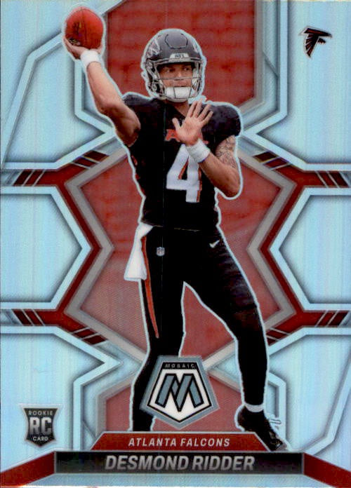 Desmond Ridder, RC, Silver Prizm, 2023 Panini Mosaic Football NFL