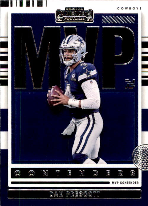 Dak Prescott, MVP Contenders, 2021 Panini Contenders Football NFL