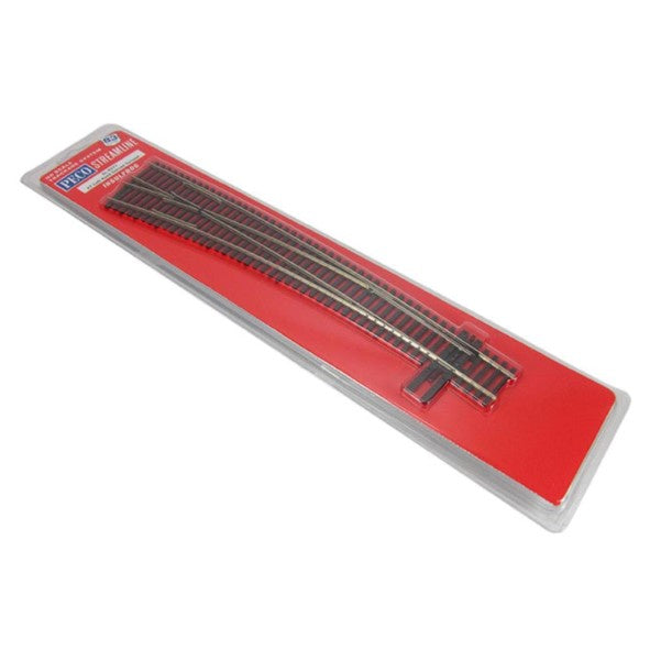 PECO #7 Left Hand Curved Turnout Insulfrog SL-8377