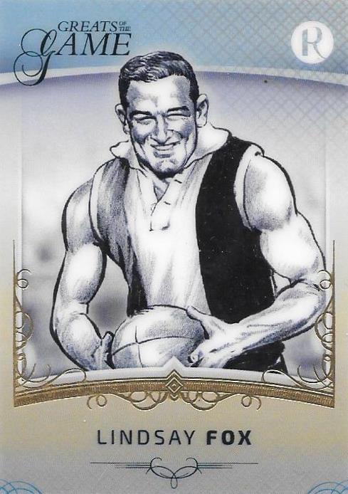 Lindsay Fox, Gold Parallel, 2017 Regal Football Greats of the Game