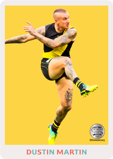 Dustin Martin, Scanlens 60th Anniversary, 2023 Teamcoach AFL