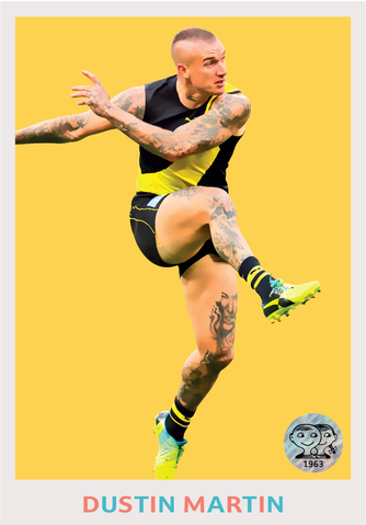 Dustin Martin, RETRO Scanlens 60th Anniversary, 2023 Teamcoach AFL