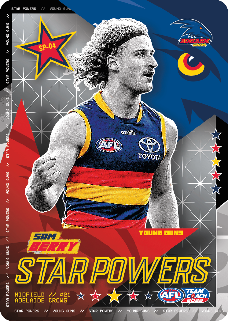 Sam Berry, Star Powers, 2023 Teamcoach AFL
