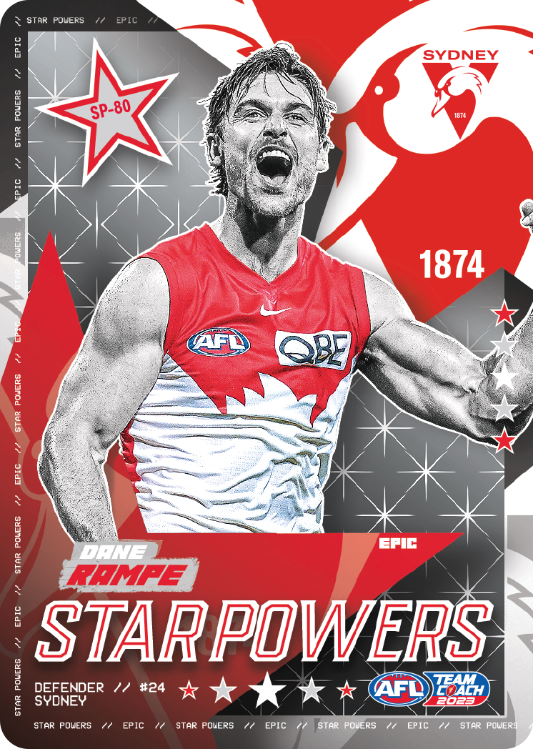 Dane Rampe, Star Powers, 2023 Teamcoach AFL