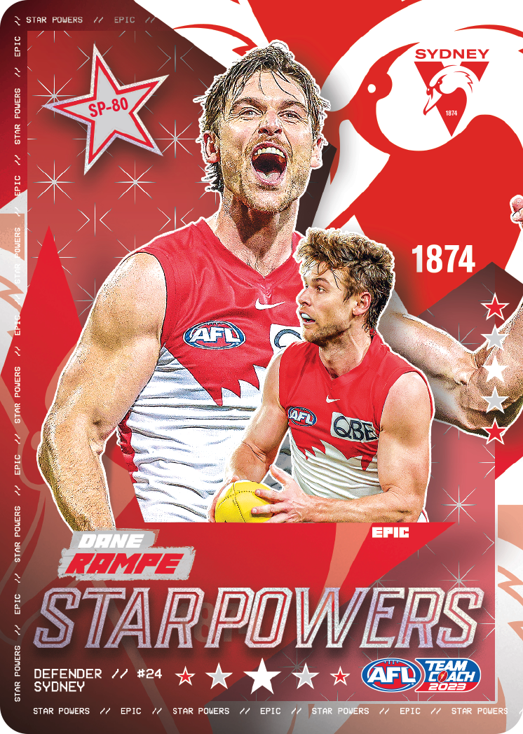 Dane Rampe, Team Star Powers, 2023 Teamcoach AFL