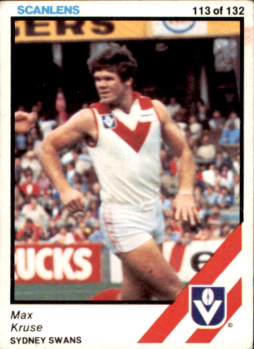 Max Kruse, 1984 Scanlens VFL
