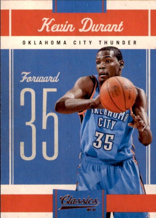 Kevin Durant, 2010-11 Panini Classics Basketball NBA