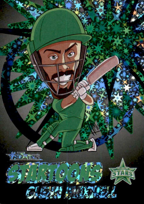 Glenn Maxwell, Black Startoons #54, 2020-21 TLA Cricket Australia and BBL