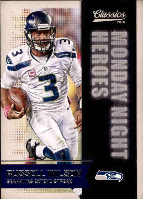 Russell Wilson, Monday Night Heroes, 2016 Panini Classics Football NFL