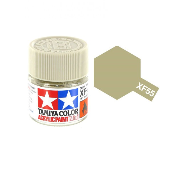 TAMIYA ACRYLIC MINI XF-55 DECK TAN 10ml