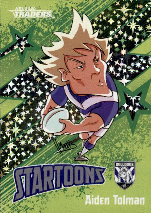 Aiden Tolman, Green Startoons, 2020 TLA Traders NRL