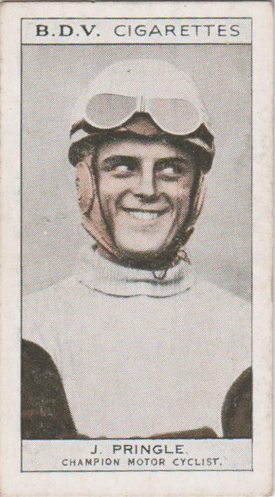 Andrew Charlton & J Pringle, 1933 BDV Cigarettes