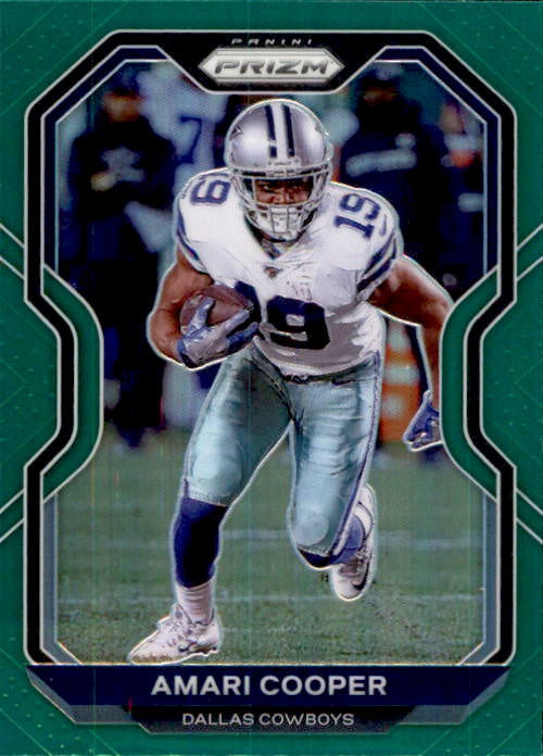 Amari Cooper, Green Prizm, 2020 Panini Prizm Football NFL