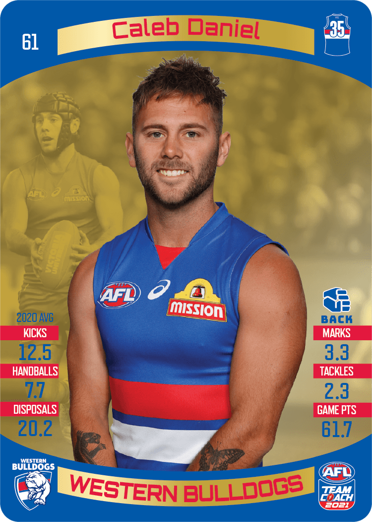 Caleb Daniel, Gold, 2021 Teamcoach AFL