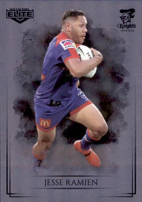 Jesse Ramien, Silver Special Parallel, 2019 TLA Elite NRL