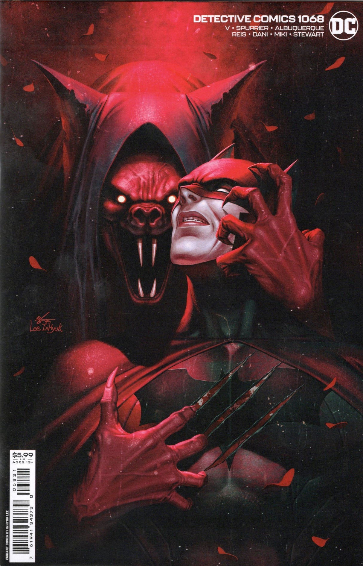 Batman Detective Comics #1068 InHyuk Lee Variant Comic